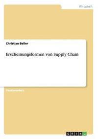 bokomslag Erscheinungsformen von Supply Chain