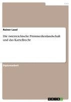 österreichische Printmedienlandschaft und das Kartellrecht 1
