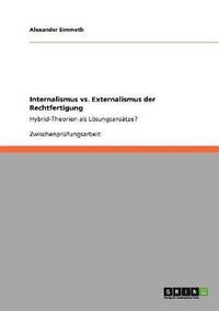 bokomslag Internalismus vs. Externalismus der Rechtfertigung