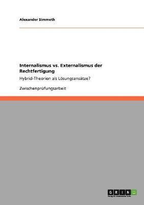 bokomslag Internalismus vs. Externalismus der Rechtfertigung
