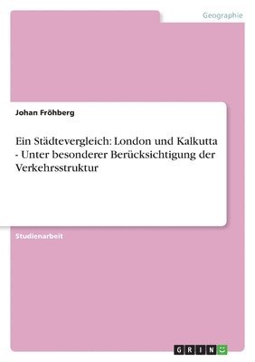 Johan Fröhberg - Städtevergleich, Häftad