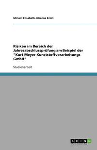 bokomslag Risiken Im Bereich Der Jahresabschlussprufung Am Beispiel Der 'Kurt Meyer Kunststoffverarbeitungs Gmbh'