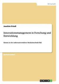 bokomslag Innovationsmanagement in Forschung Und Entwicklung