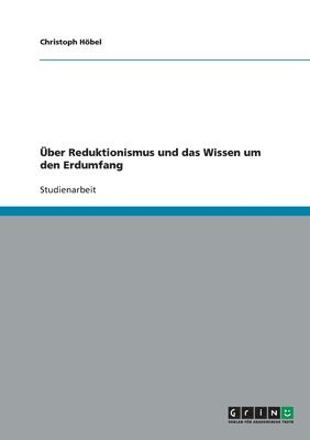 bokomslag UEber Reduktionismus und das Wissen um den Erdumfang