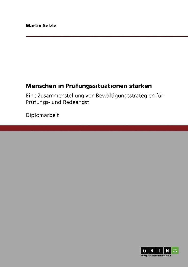 Menschen in Prufungssituationen Starken 1