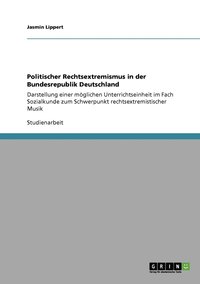 bokomslag Politischer Rechtsextremismus in der Bundesrepublik Deutschland