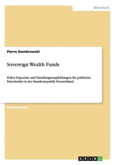 bokomslag Sovereign Wealth Funds