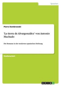 bokomslag 'La tierra de Alvargonzalez' von Antonio Machado