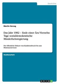 bokomslag Jahr 1982 - Ende einer Ära