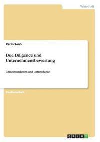 bokomslag Due Diligence und Unternehmensbewertung