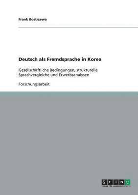 Deutsch als Fremdsprache in Korea 1