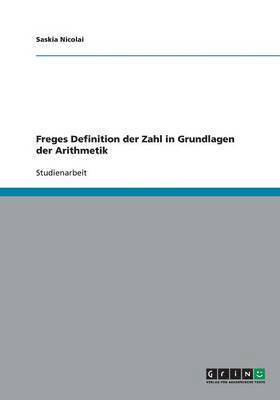 bokomslag Freges Definition der Zahl in Grundlagen der Arithmetik