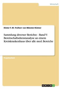 bokomslag Sammlung diverser Berichte - Band V