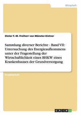 Sammlung Diverser Berichte - Band VII 1