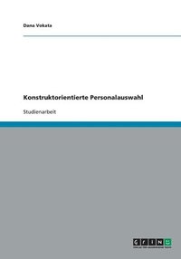 bokomslag Konstruktorientierte Personalauswahl