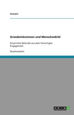 Grundeinkommen Und Menschenbild 1