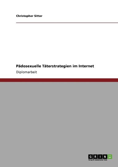 bokomslag Padosexuelle Taterstrategien im Internet