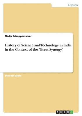 bokomslag History of Science and Technology in India in the Context of the 'Great Synergy'