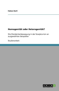 bokomslag Homogenitat Oder Heterogenitat?
