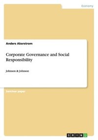 bokomslag Corporate Governance and Social Responsibility