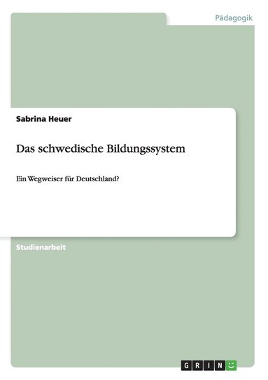 bokomslag Das schwedische Bildungssystem