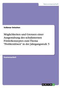 bokomslag Mglichkeiten und Grenzen einer Ausgestaltung des schulinternen Frderkonzeptes zum Thema &quot;Problemlsen&quot; in der Jahrgangsstufe 5