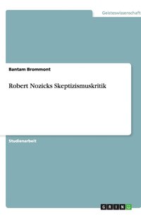 bokomslag Robert Nozicks Skeptizismuskritik