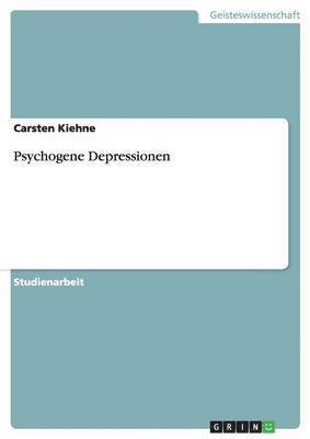 bokomslag Psychogene Depressionen