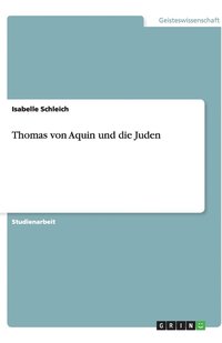 bokomslag Thomas von Aquin und die Juden