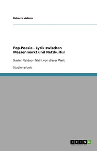 bokomslag Pop-Poesie - Lyrik zwischen Massenmarkt und Netzkultur