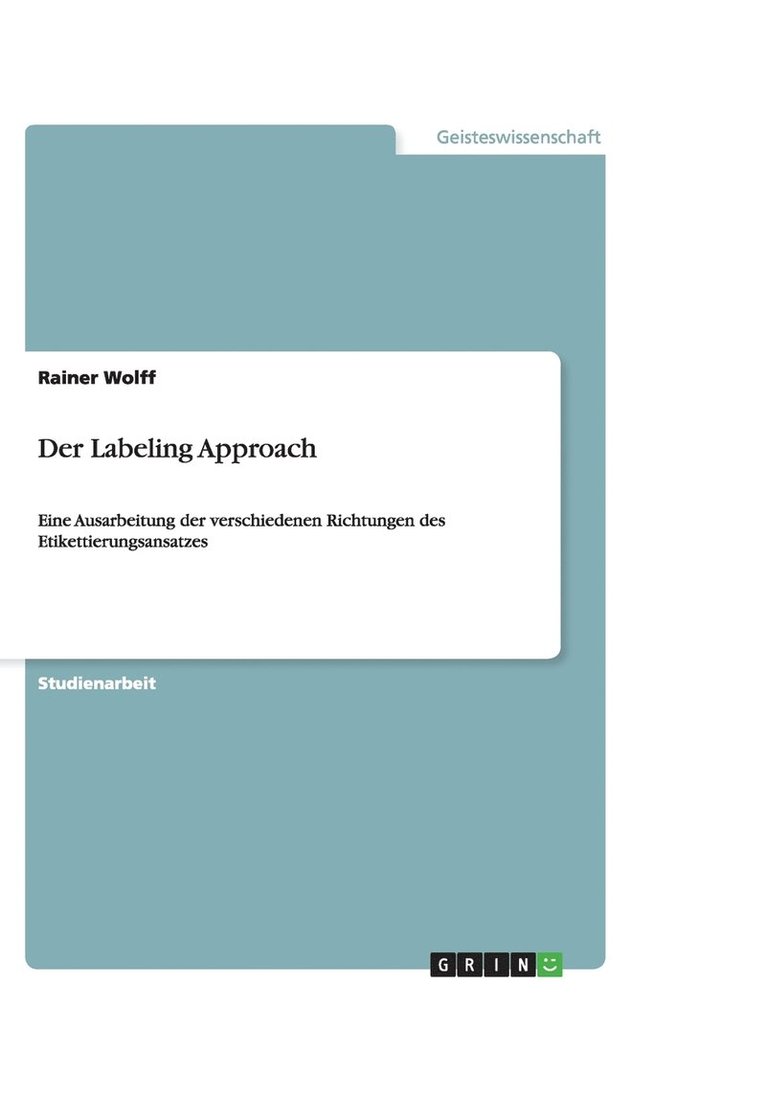 Der Labeling Approach