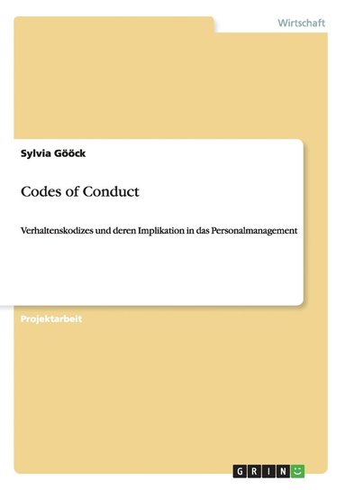bokomslag Codes of Conduct