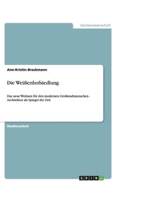 bokomslag Die Weißenhofsiedlung