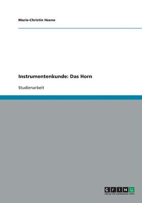 Instrumentenkunde 1