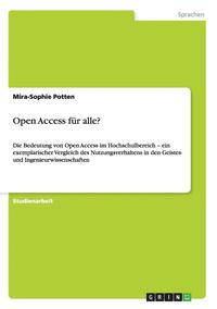 bokomslag Open Access Fur Alle?