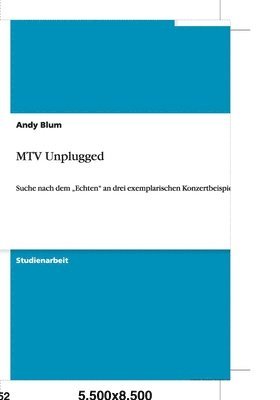 MTV Unplugged 1