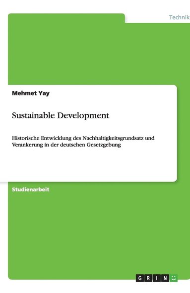 bokomslag Sustainable Development