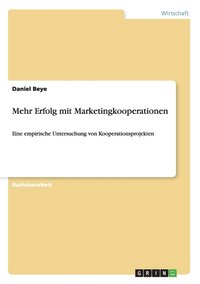bokomslag Mehr Erfolg mit Marketingkooperationen