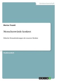 bokomslag Menschenwürde konkret