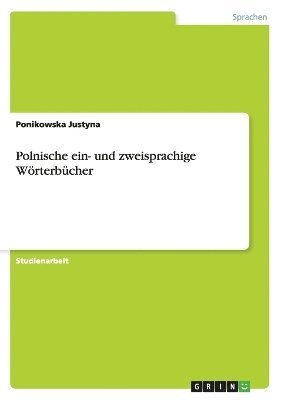 Polnische ein- und zweisprachige Wrterbcher 1