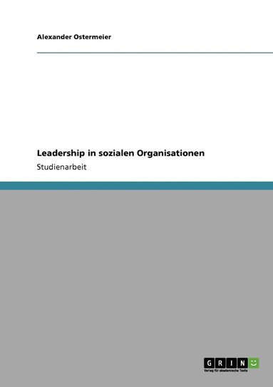 bokomslag Leadership in sozialen Organisationen