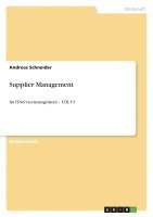 bokomslag Supplier Management