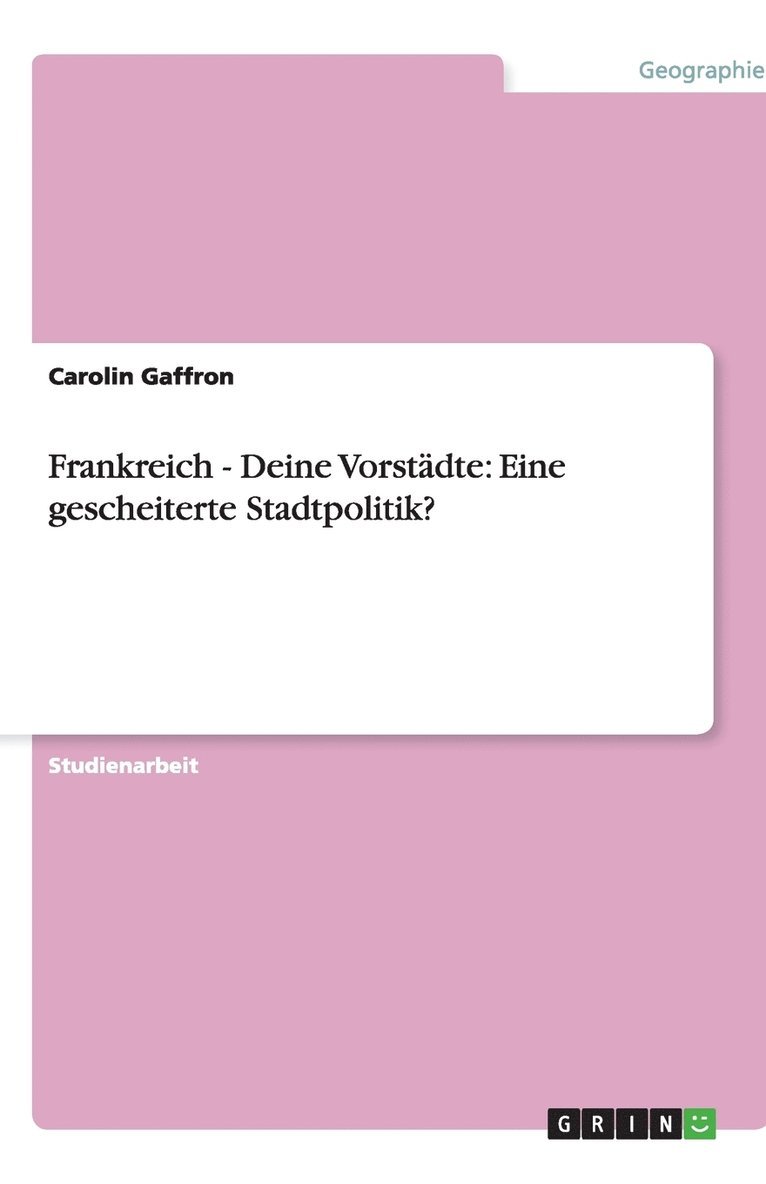 Frankreich - Deine Vorstadte 1