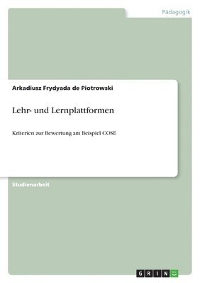 Lehr- Und Lernplattformen 1