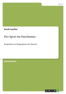 bokomslag Sport im Faschismus