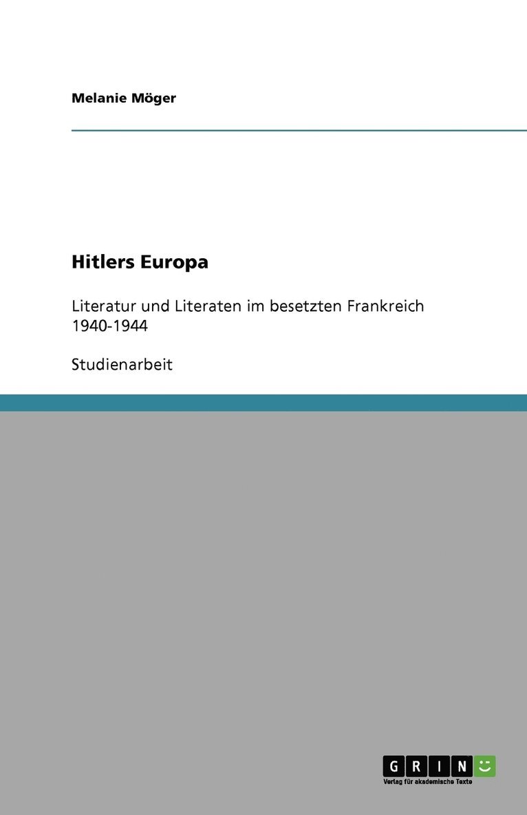 Hitlers Europa 1