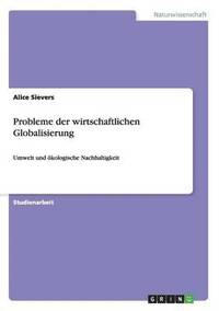 bokomslag Probleme der wirtschaftlichen Globalisierung