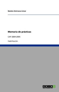 bokomslag Memoria de Practicas