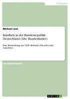 bokomslag Kindheit In Der Bundesrepublik Deutschla