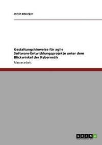 bokomslag Gestaltungshinweise fr agile Software-Entwicklungsprojekte unter dem Blickwinkel der Kybernetik